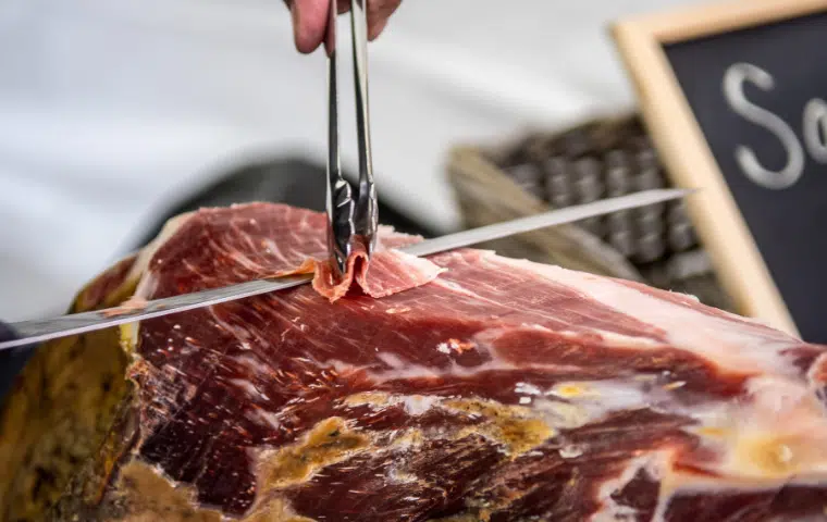 Corte y cata de jamón