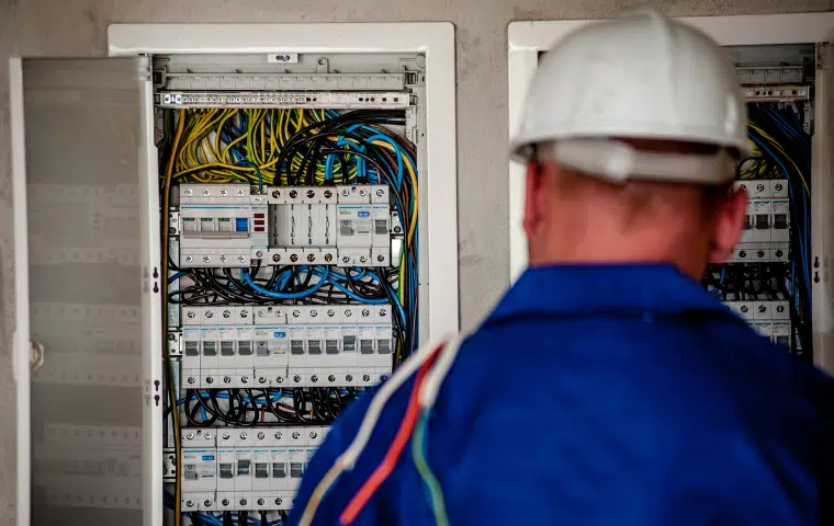 Supervisión del montaje de las instalaciones eléctricas en el entorno de edificios con fines especiales